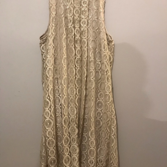 ALFANI Gold dress for events - Picture 2 of 3